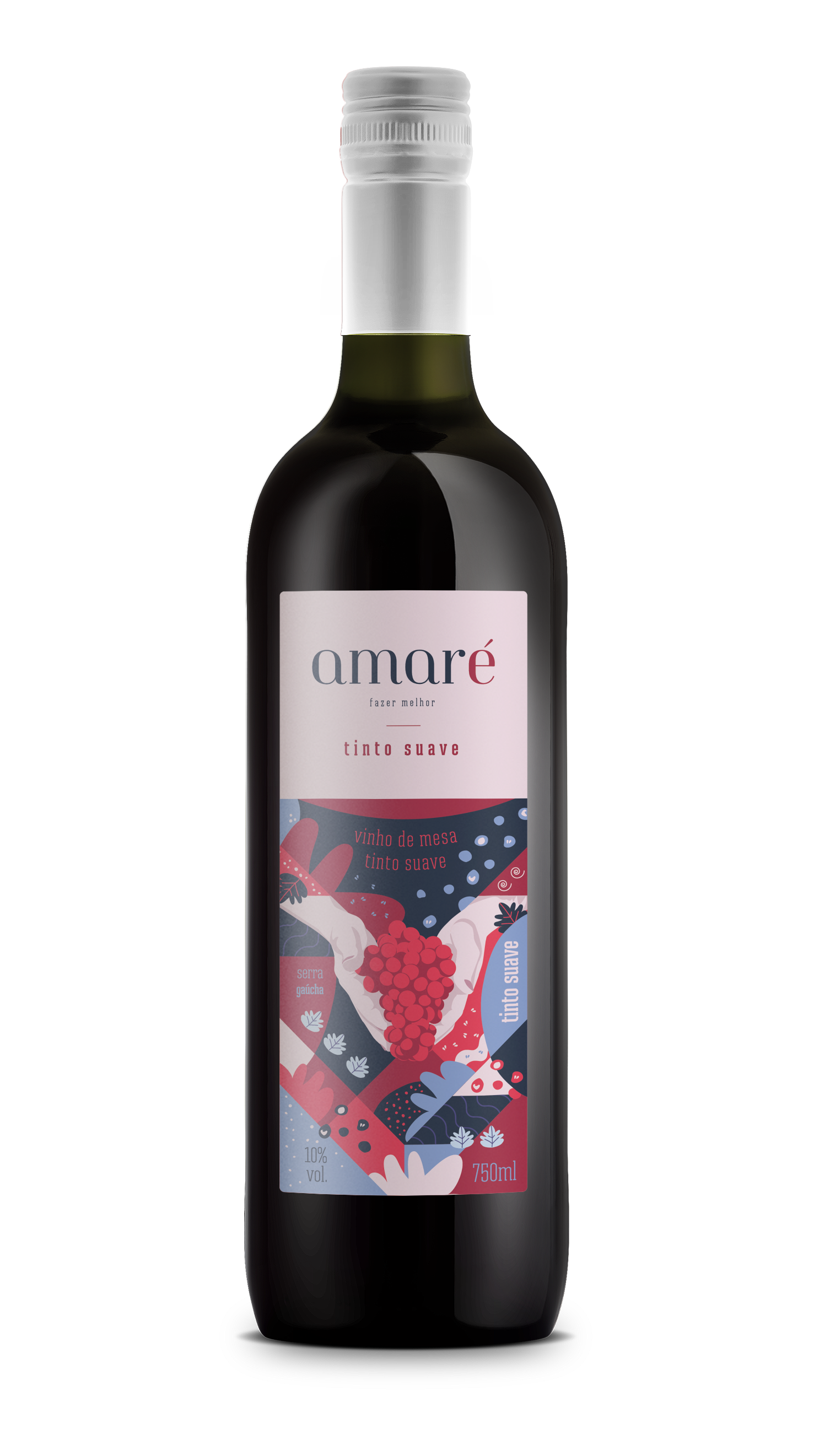 Vinho Tinto Suave 750ml