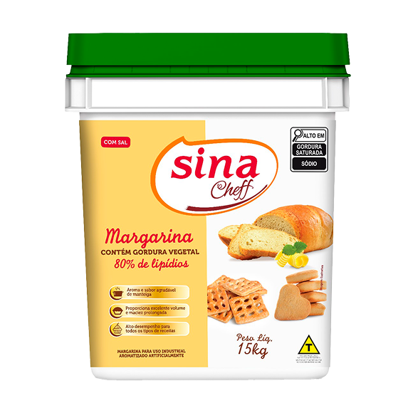 Margarina 80% de Lipídios com sal