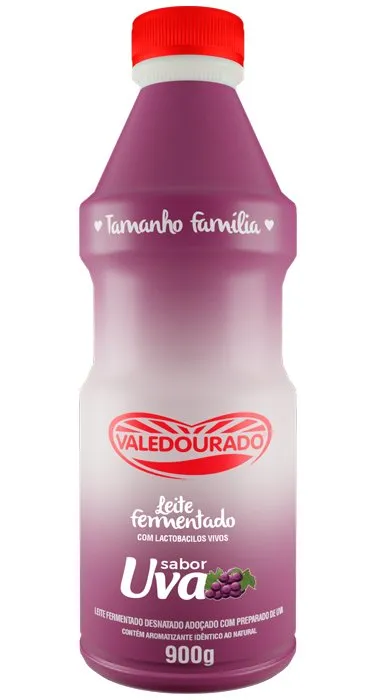 Leite Fermentado Uva